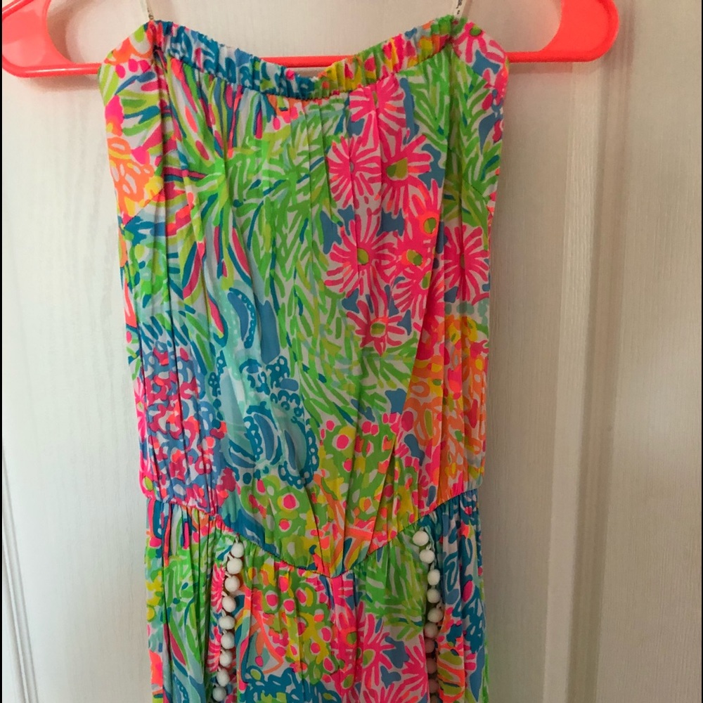 Lilly Pulitzer Strapless Romper
